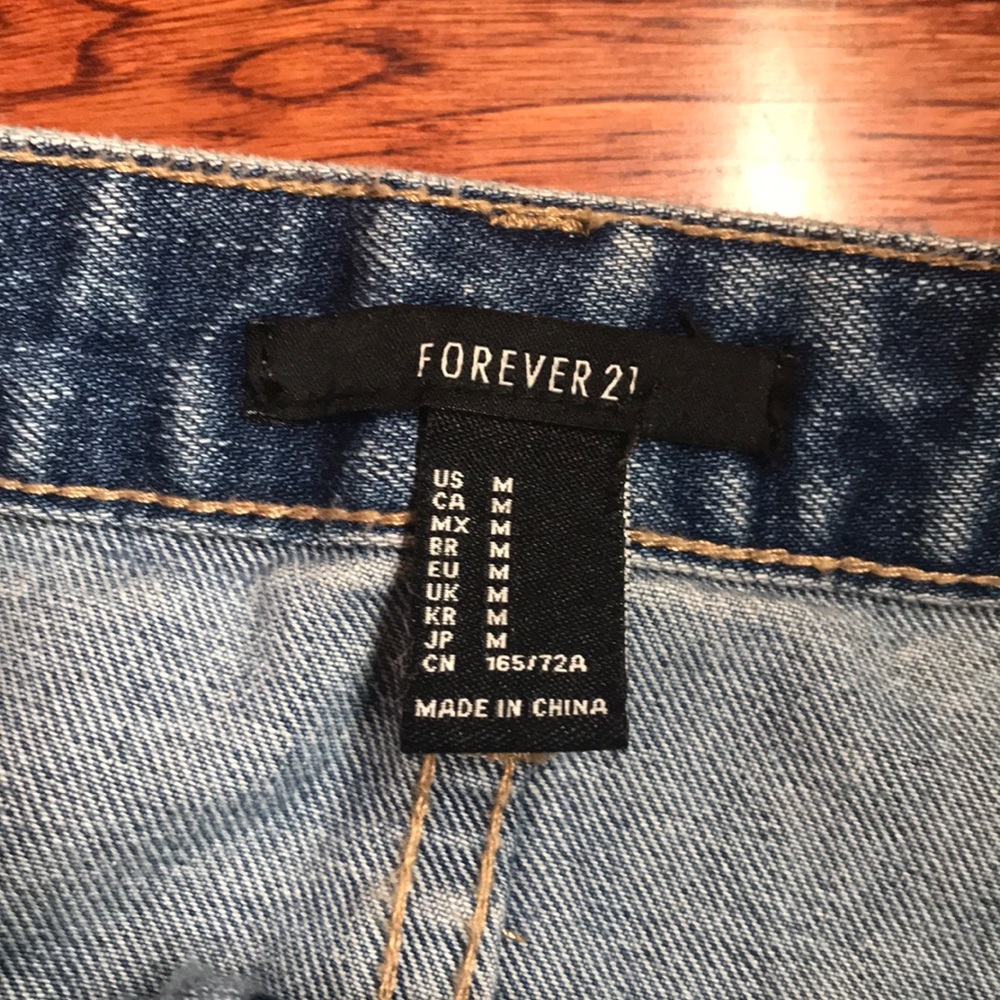Embroidered Denim Skirt - Picture 3 of 3
